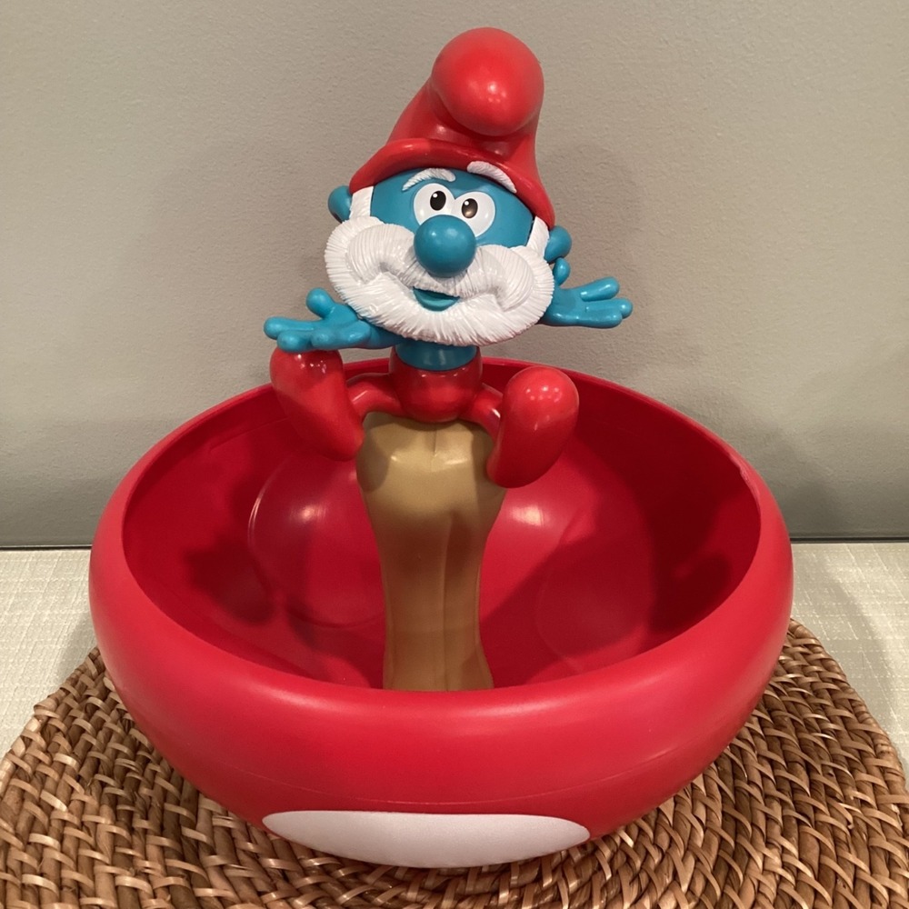 Smurfs Movie Papa Smurf Popcorn Bucket Brand New Regal Exclusive